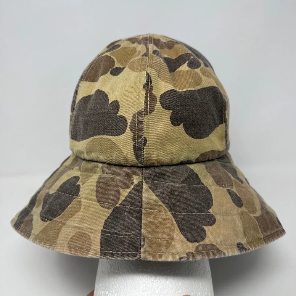 Columbia Sportswear Vintage Duck Hunter Camo Thinsulate Bucket Hat Mens USA Made